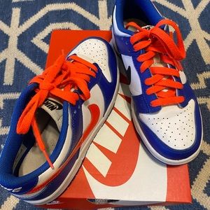 Nike Dunk Low (GS) | White/Bright Crimson